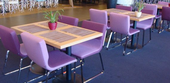 Diverse meubels restaurant - NOTI - DOT Orange design